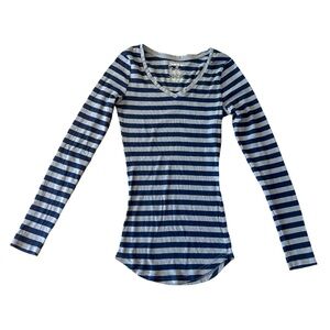 Ribbed Fitted Top, size XS